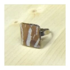 Bague Carrée Aile De Papillon - Micotiti