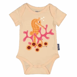 Body Bébé Hippocampe En Coton Bio - Le Coq En Pâte