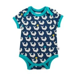 Body Seal Manches Courtes En Coton Bio - Onnolulu