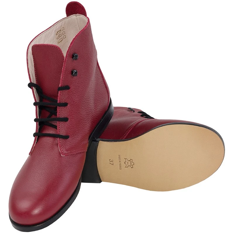 Bottine Classique En Cuir - Made In Romans â Image 3