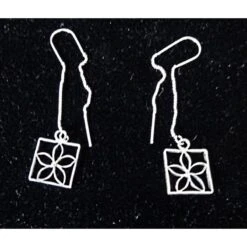 Boucles D'oreille Chaine En Filigrane D'argent - Micotiti