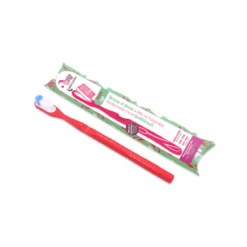 Brosse à Dents Rechargeable Rouge à Poils Medium - Lamazuna