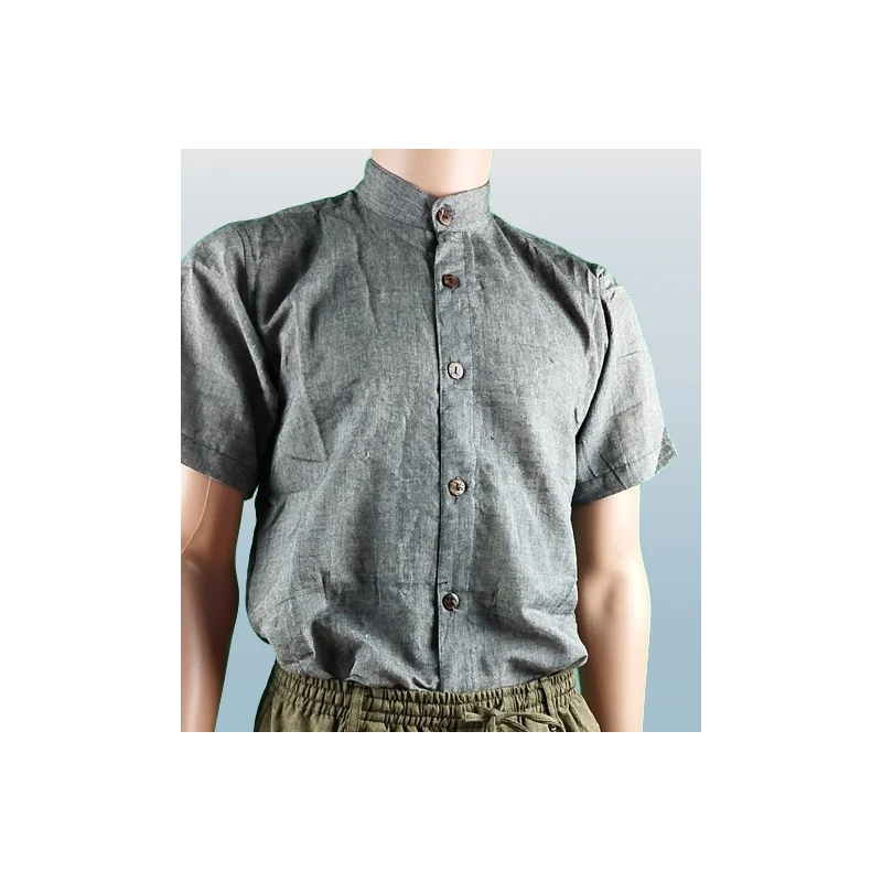 Chemise Kanar Manches Courtes En Coton - Yak Hotel â Image 2