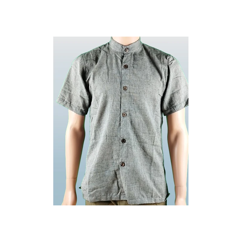 Chemise Kanar Manches Courtes En Coton - Yak Hotel â Image 3