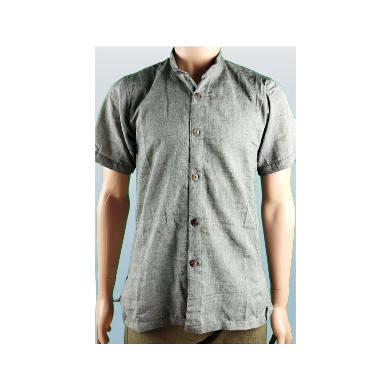 Chemise Kanar Manches Courtes En Coton - Yak Hotel