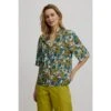 Chemisier Bouquet En Viscose Ecovero - Tranquillo