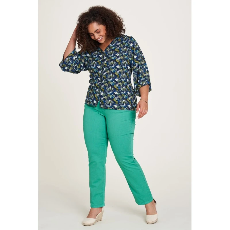 Chemisier En Viscose Ecovero - Tranquillo â Image 4