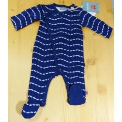 Combinaison Dors-Bien Boats En Coton Bio - Froy And Dind