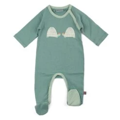 Combinaison Dors-Bien Tortue En Coton Bio - Froy And Dind