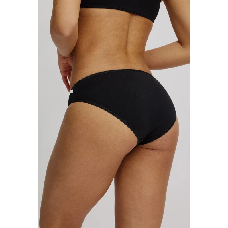 Culotte Noire En Coton Bio - Tranquillo â Image 2