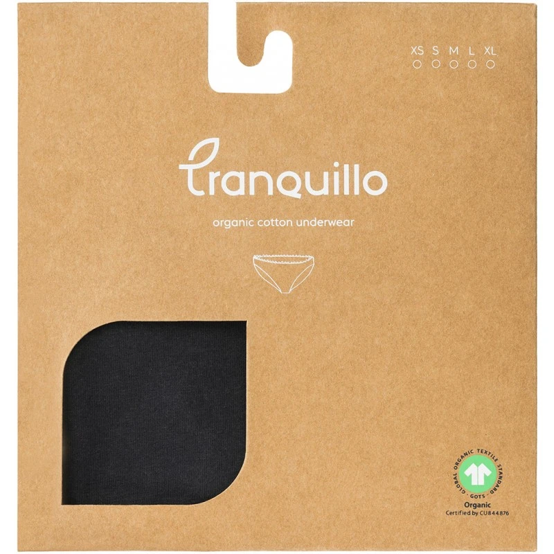 Culotte Noire En Coton Bio - Tranquillo â Image 6