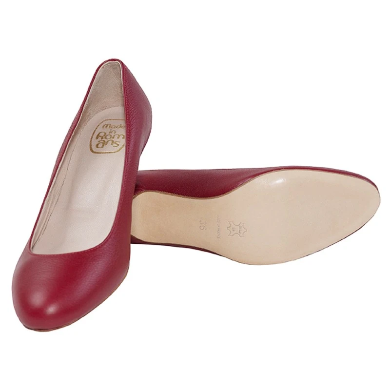 Escarpin Louis XV Cuir - Made In Romans â Image 3