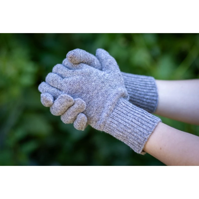 Gants Mixtes En Pure Laine Du Forez â Image 2