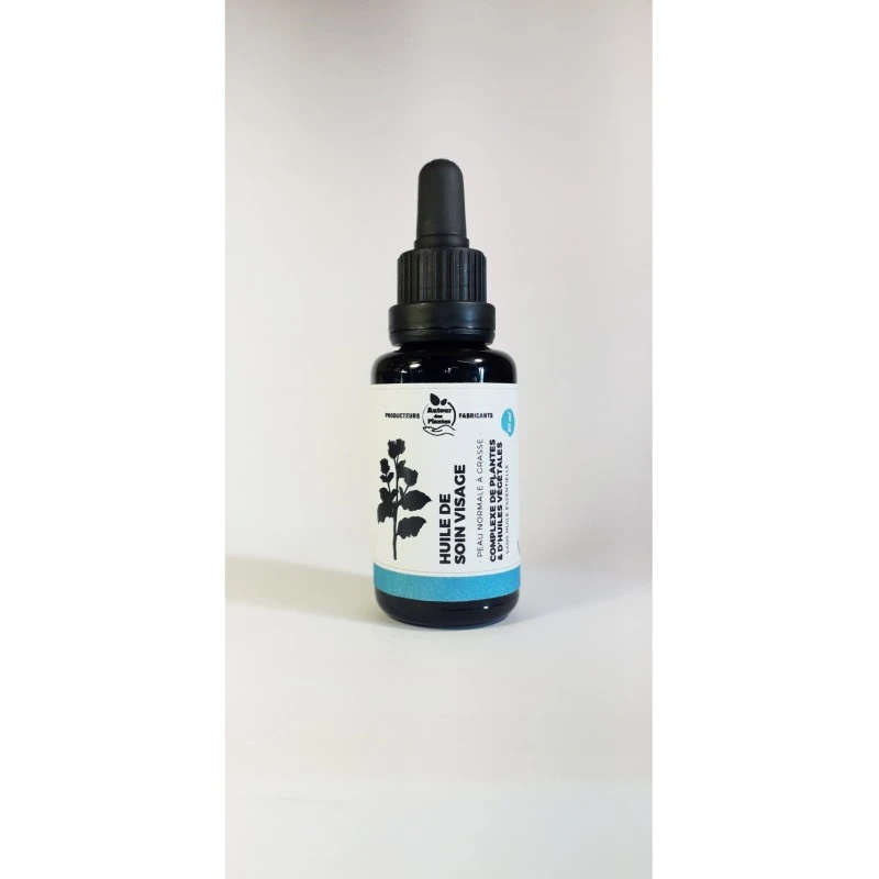 Huile De Soin Visage Peau Normale Ă Grasse - Autour Des Plantes