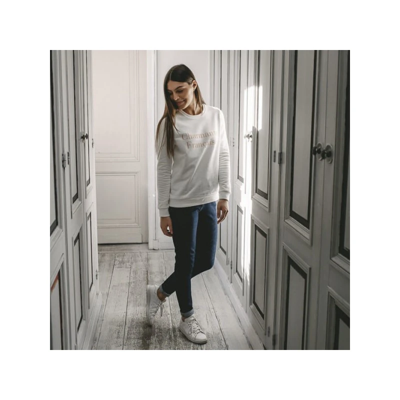 Jeans Betty Slim Taille Haute En Coton Bio - La Gentle Factory â Image 2