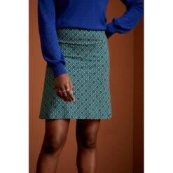 Jupe Border Carliste En Viscose Ecovero - King Louie