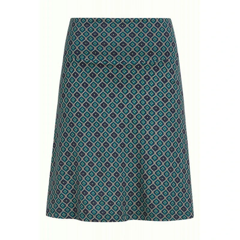 Jupe Border Carliste En Viscose Ecovero - King Louie â Image 4