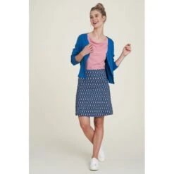 Jupe Courte Boho En Coton Bio - Tranquillo