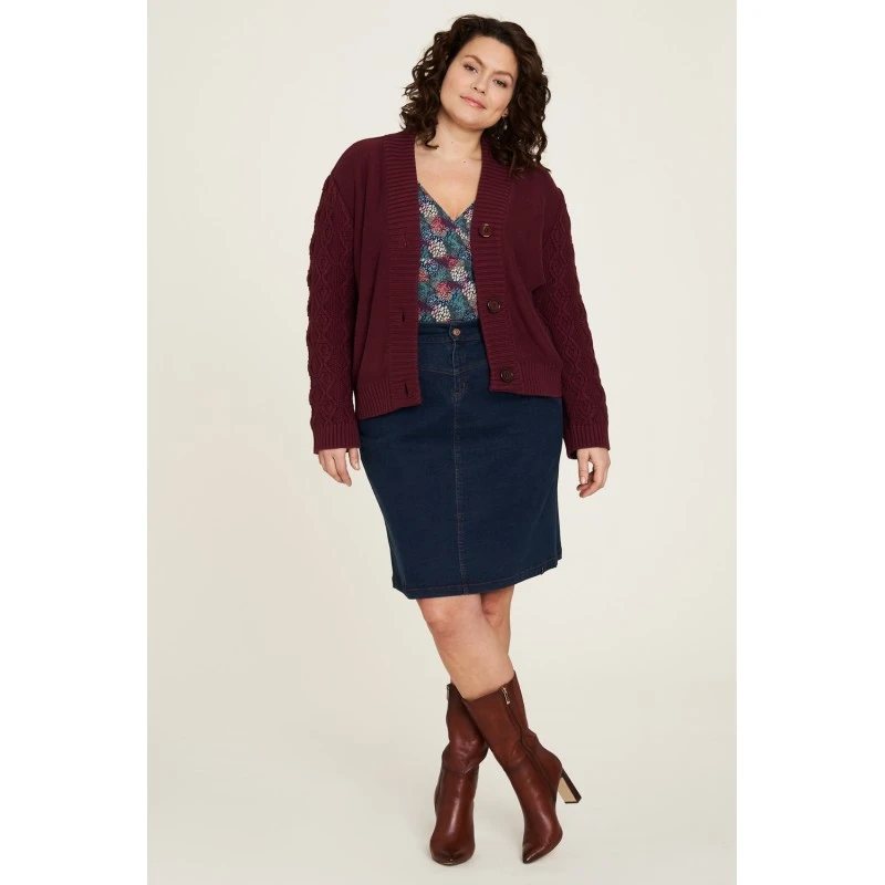 Jupe Jeans En Coton Bio- Tranquillo â Image 2