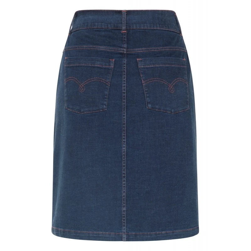 Jupe Jeans En Coton Bio- Tranquillo â Image 6