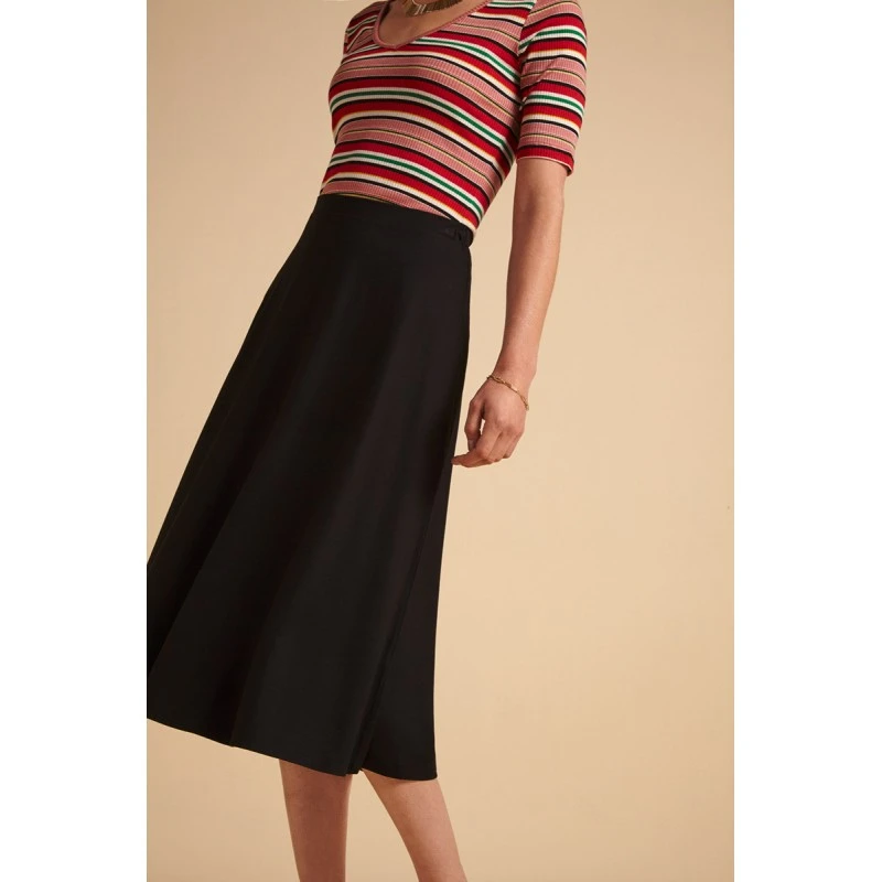 Jupe Juno Noire En Viscose Ecovero - King Louie â Image 3