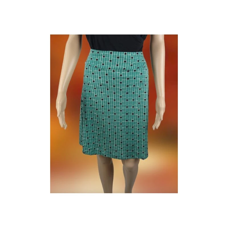 Jupe Long Blocks En Tencel - Froy And Dind â Image 3