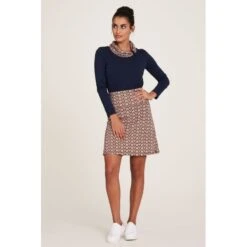 Jupe Lotus En Jersey De Coton Bio - Tranquillo