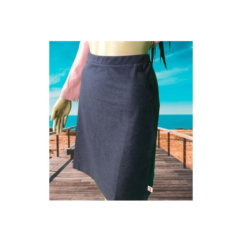 Jupe Sally Jeans En Coton Bio - Froy And Dind â Image 2