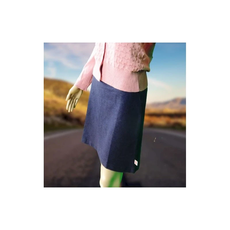 Jupe Sally Jeans En Coton Bio - Froy And Dind â Image 3