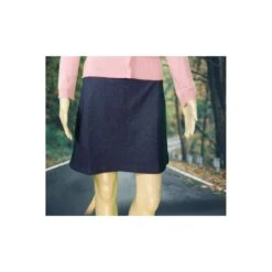 Jupe Sally Jeans En Coton Bio - Froy And Dind