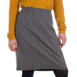 Jupe Suzette Zigzag En Coton Bio - Froy And Dind