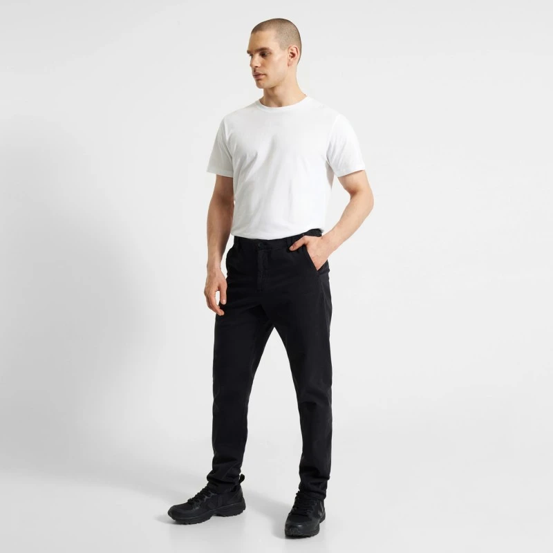Pantalon Chino Sundwall Noir En Coton Bio - Dedicated â Image 3