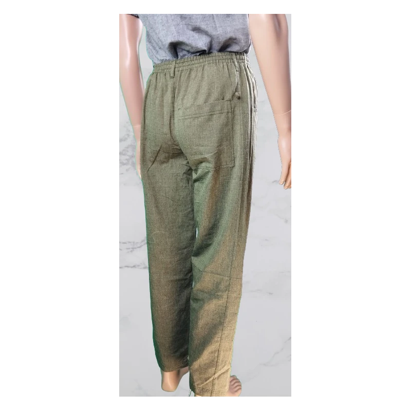 Pantalon Ko Playa été En Coton Naturel - Yak Hotel – Image 2