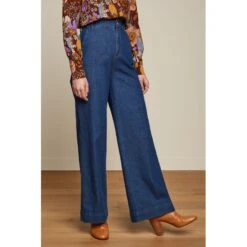 Pantalon Lisa Chambray En Coton Bio - King Louie