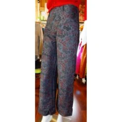 Pantalon Mini Rings En Coton Naturel - Yak Hotel