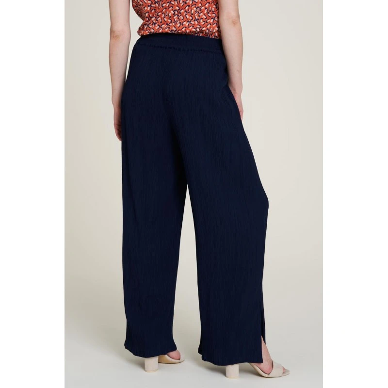 Pantalon Navy En Viscose Ecovero - Tranquillo â Image 3