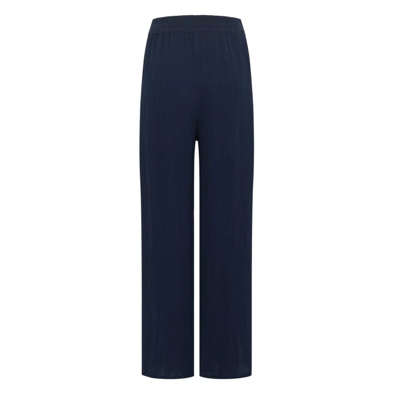Pantalon Navy En Viscose Ecovero - Tranquillo â Image 7