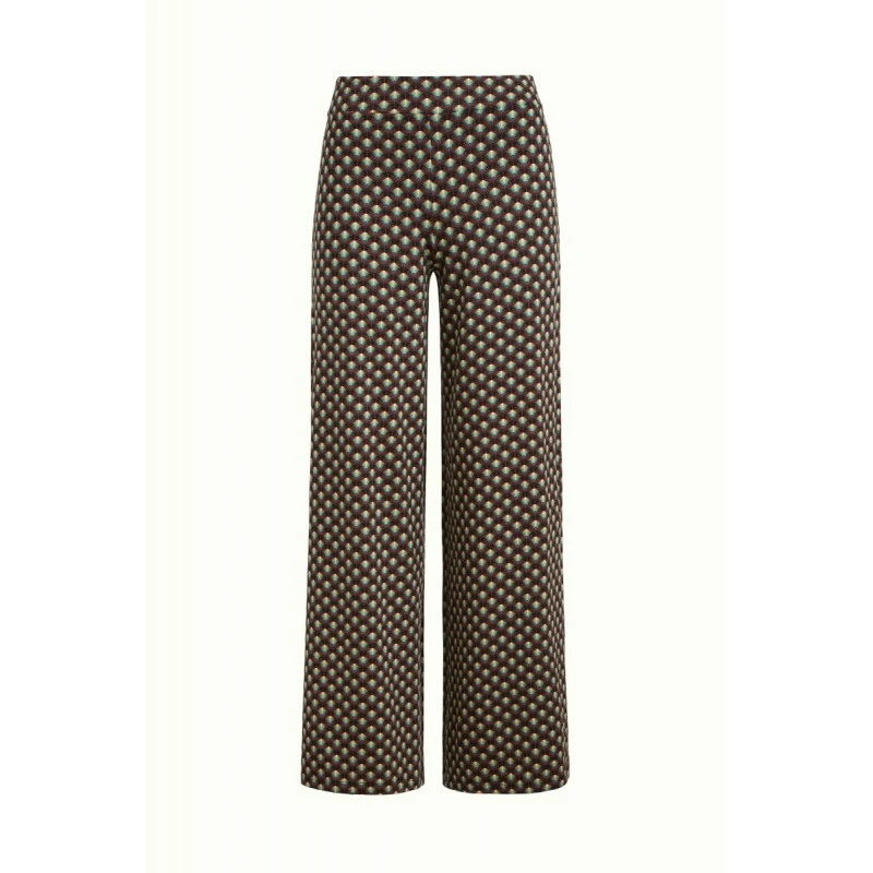 Pantalon Palazzo Rizzoli En Viscose Ecovero - King Louie â Image 4