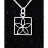 Pendentif Fleur En Filigrane D'argent - Micotiti