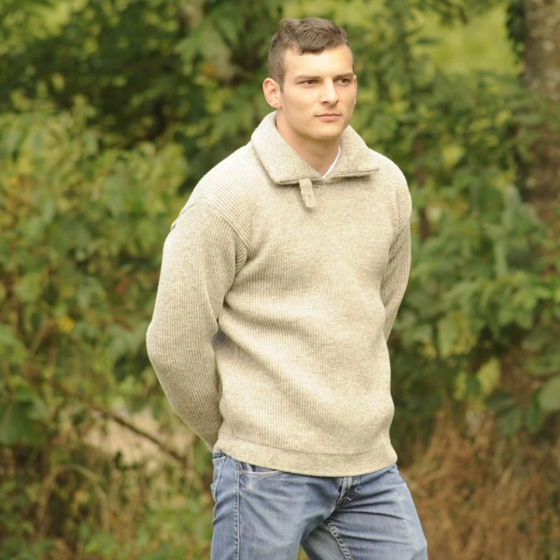 Pull Charmoise En Pure Laine - Les Laines Du Forez