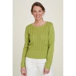 Pull En Maille LégÚre Bayleaf En Coton Bio - Tranquillo