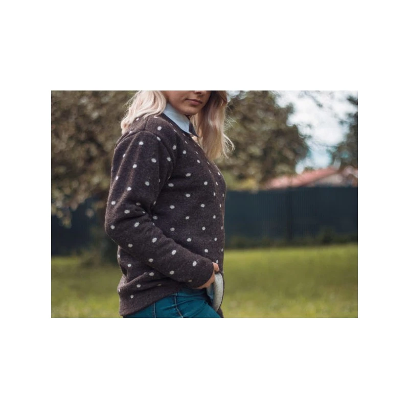 Pull Suffolk En Laine Naturelle - Les Laines Du Forez â Image 2