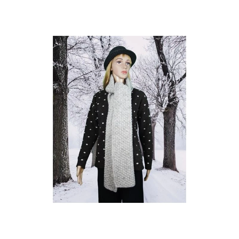 Pull Suffolk En Laine Naturelle - Les Laines Du Forez â Image 3