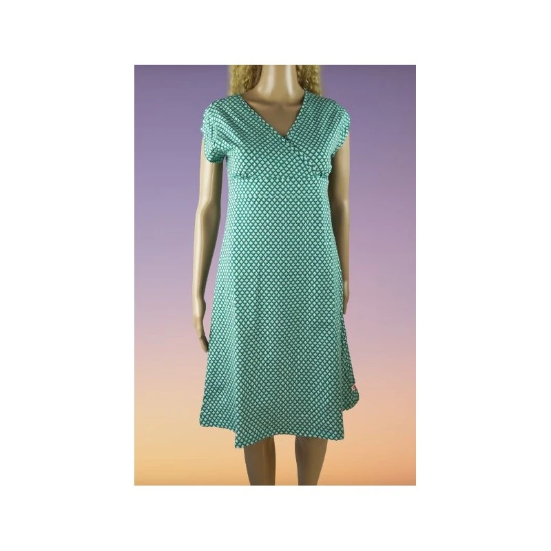 Robe Coralie Art Deco En Jersey De Coton Bio - Froy And Dind â Image 2