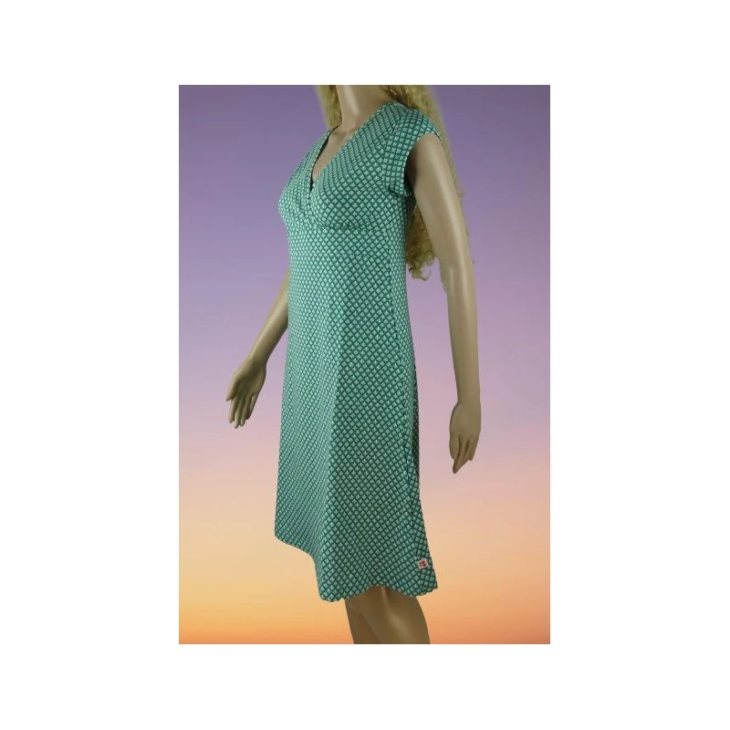 Robe Coralie Art Deco En Jersey De Coton Bio - Froy And Dind â Image 3