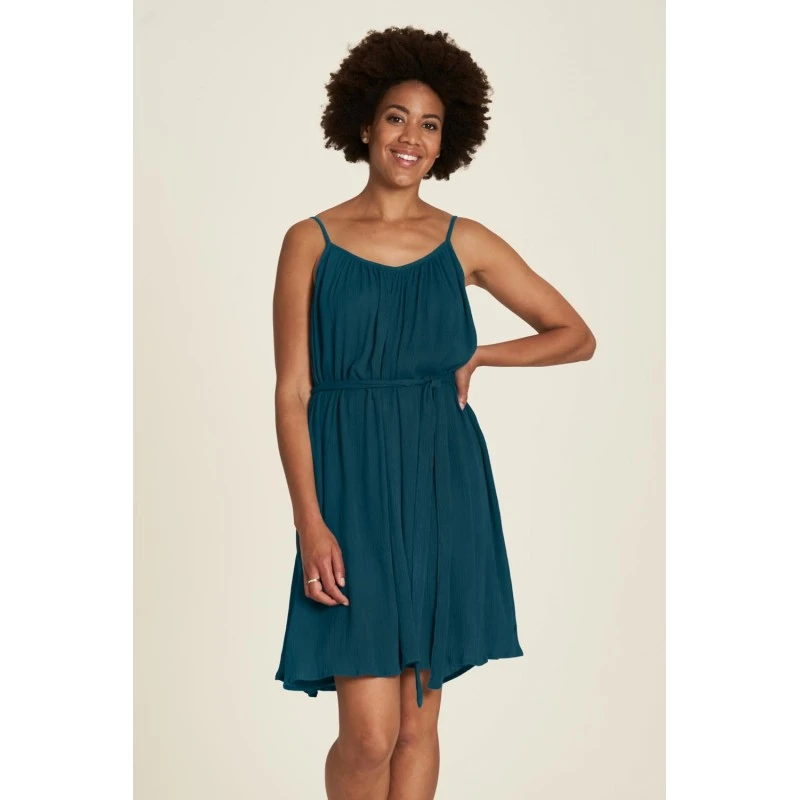 Robe Courte Ample En Viscose Ecovero - Tranquillo â Image 2