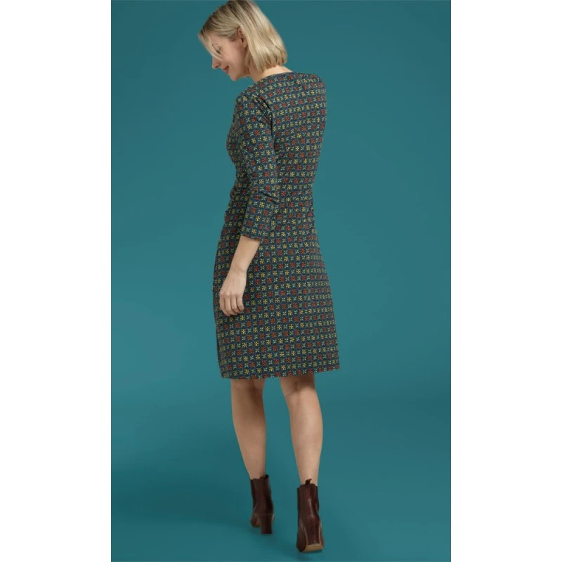 Robe Cross Tangerine En Coton Bio - King Louie â Image 2