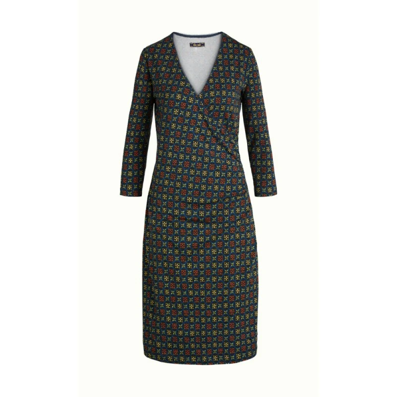 Robe Cross Tangerine En Coton Bio - King Louie â Image 5