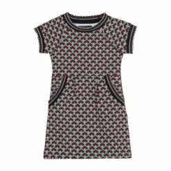 King Louie Robe Bébé Mona Merengue En Coton Bio - Petit Louie