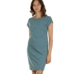 Robe Toto Rayures En Coton Bio - Froy And Dind